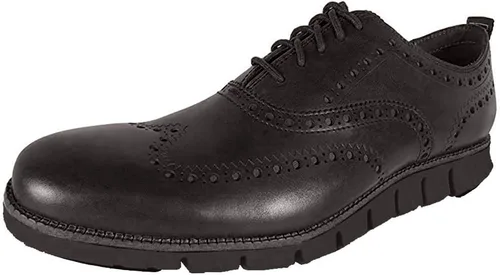 Vista 17 de Cole Haan Zerogrand Remastered Wing Tip Oxford para hombre Negro