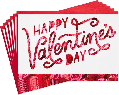 Vista 8 de Hallmark Surtido de tarjetas religiosas para el día de San Valentín, «Blessed» (6 tarjetas para el día de San Valentín con sobres)