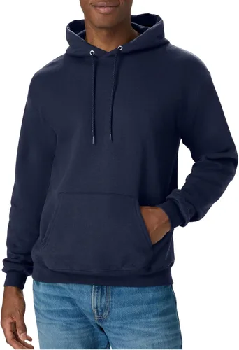 Vista 18 de Hanes Men's Hoodie - EcoSmart Fleece Hooded Sweatshirt for Men & Women - Midweight Fleece - Big & Tall Available