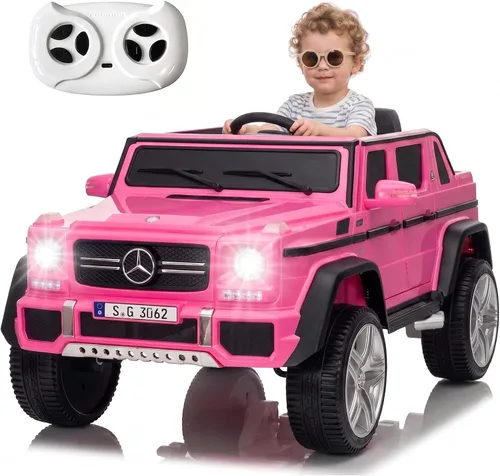 Vista 9 de Mercedes-Benz Licensed Maybach G650 12V Electric Kid Ride on Car Toy, Black