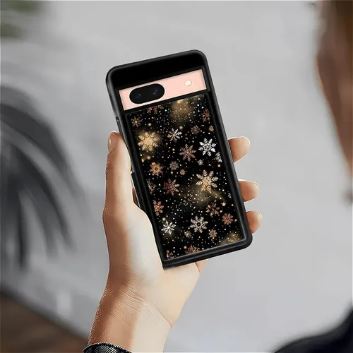 Vista 537 de Compatible con Google Pixel 4A 5G Mobile Case Creative Acrylic Panel trasero Silicona Protección Grip especialmente diseñado para Google Pixel 4A 5G