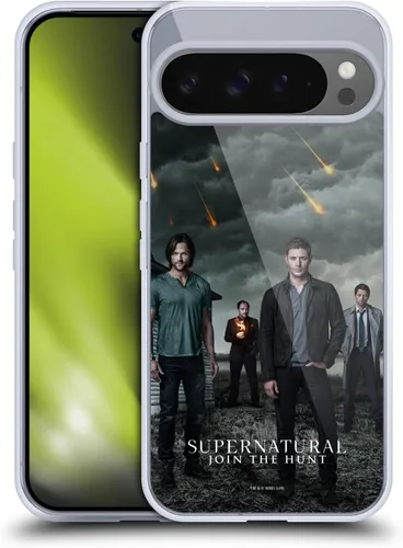 Vista 78 de Head Case Designs Supernatural Sam, Dean & Castiel Key Art - Funda de gel con licencia oficial [protección de grado militar] compatible con Google