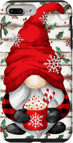 Vista 12 de Cute Christmas Gnome for Women with Hot Cocoa Mug for Xmas Case for iPhone 17
