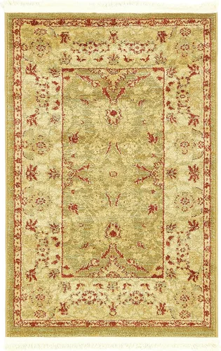 Vista 21 de Unique Loom - Alfombra de la colección Edinburgh - Monroe (2 x 6 pies 1 pulgada, pasillo, azul/marrón)