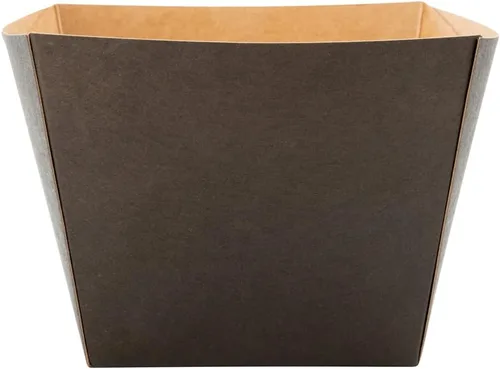 Vista 9 de Restaurantware Caja cuadrada de papel negro, 4.3 x 3.2 pulgadas, paquete de 200