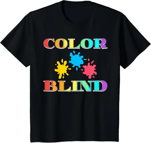 Vista 26 de Color Blind Camiseta Test Funny Glasses Visions
