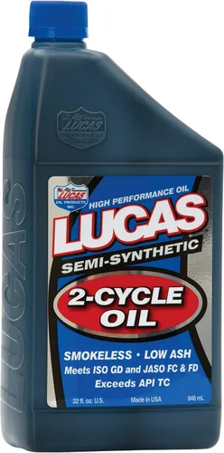 Vista 7 de Aceite semisintético de 2 ciclos, de la marca Lucas Oil
