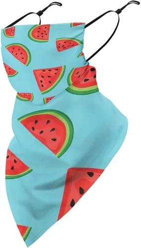Vista 13 de Bufanda triangular reutilizable con cinta elástica para las orejas, protección solar UV