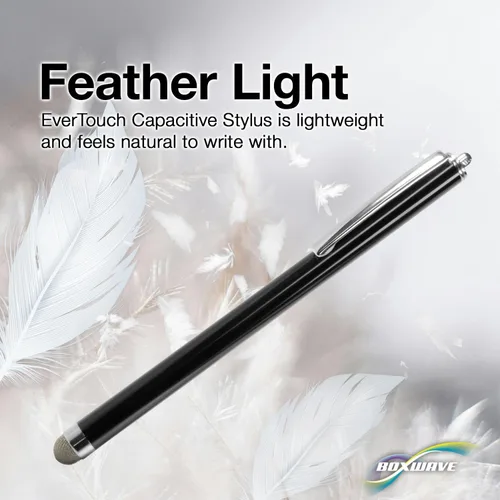 Vista 8 de BoxWave Lápiz óptico compatible con Galaxy Tab 2 10.1 – EverTouch capacitive Stylus, punta de fibra capacitiva para Galaxy Tab 2 10.1, Samsung
