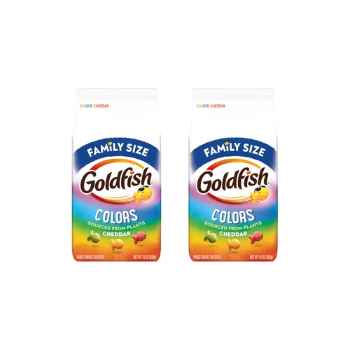 Vista 14 de Goldfish Galletas de queso cheddar, bolsa de 10 onzas