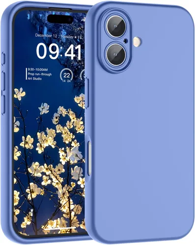 Vista 204 de SUPFINE - Funda diseñada para iPhone 12, silicona líquida premium con [forro de microfibra suave antiarañazos][protección de cámara mejorada], funda