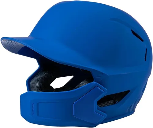Vista 12 de Champro HXE - Casco de bateo de béisbol mate con protector de mandíbula
