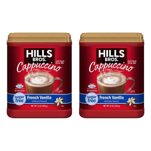 Vista 18 de Hills Bros. Café con Sabor (Cappuccino clásico, 14 onzas (paquete de 2))