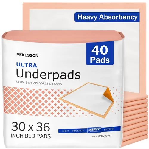 Vista 14 de McKesson Ultra Underpad, incontinencia, gran absorción, 30 x 30 pulgadas, 10