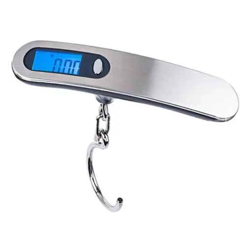 Vista 6 de TXY - Báscula de equipaje de 110.2 lbs110 libras, pantalla LCD portátil, báscula electrónica, equilibrio de peso, maleta, bolsa de viaje