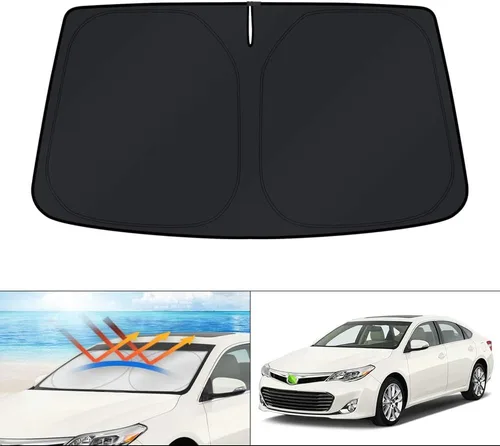 Vista 90 de KUST Parasol para parabrisas para BMW X1 F48 2016, 2017, 2018, 2019, 2020, 2021, 2022, accesorios de ajuste personalizado, parasol plegable