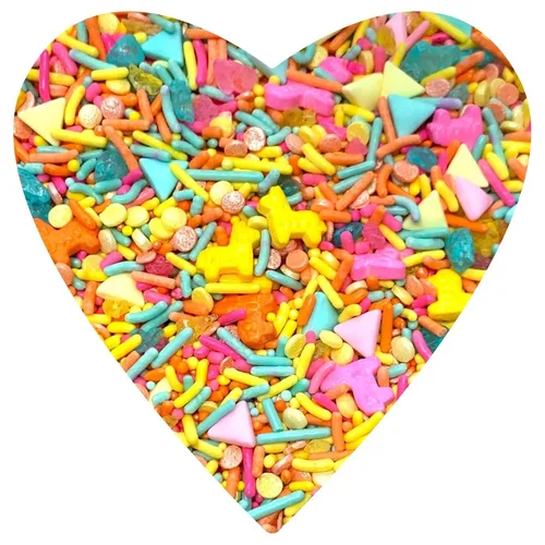 Vista 6 de COOL MOM SPRINKLES Gránulos de Bumble Bee (4 onzas) – Gránulos de cumpleaños con temática de verano para decorar pasteles, cupcakes, galletas