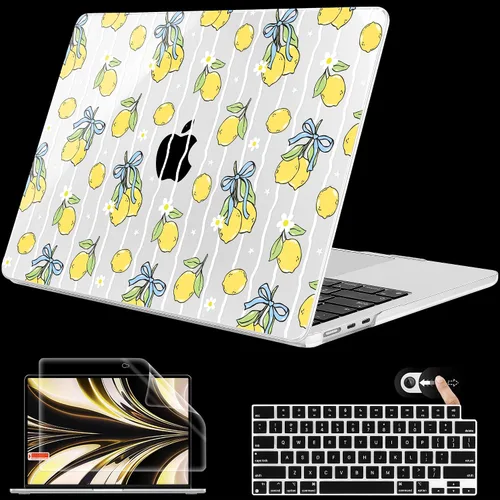 Vista 45 de Mektron Funda para MacBook Air 2025 M4 de 13.6 pulgadas A3240 Compatible con 2023 A2681 M2 2024 A3113 M3 Chip con Liquid Retina Display Touch ID