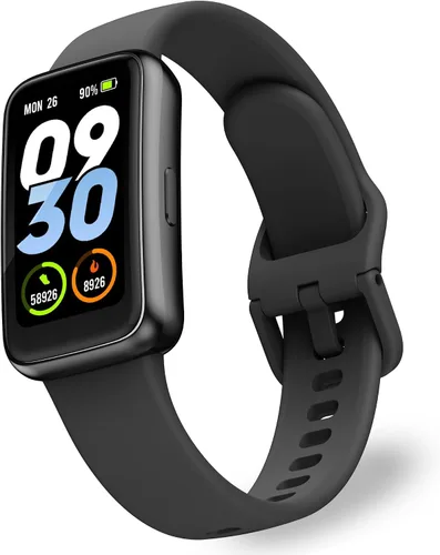 Vista 9 de OCTANDRA Active 2 VeryFit Fitness Tracker Ritmo cardíaco SpO2 Saturación de oxígeno en sangre Monitor de sueño Pantalla de 1.05 pulgadas, contador