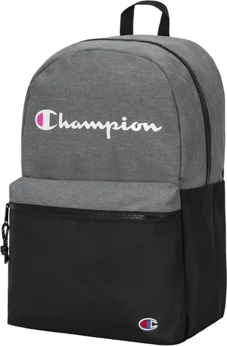 Vista 2 de Champion Mochila Ascend, Gris brezo y rosado