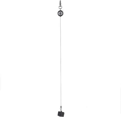 Vista 3 de Fydun Billar Billar Billar Taco Tiza Titular con Clip para Cinturón Retráctil Mesa de Billar Accesorios Ocio Deportes Sala