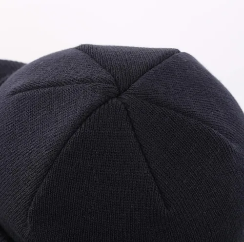 Vista 84 de Home Prefer - Gorro de invierno para hombre con visera, cálida y doble punto.