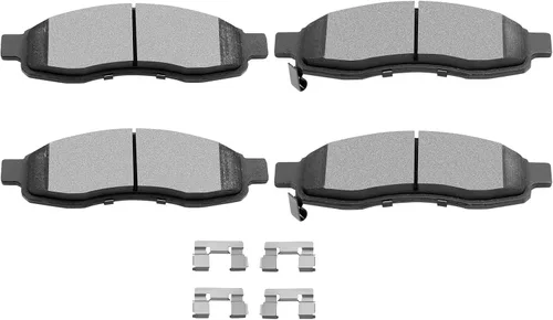 Vista 18 de SCITOO - Juego de 4 pastillas de freno de cerámica, juego de 4 pastillas de freno delanteras para Jeep para Cherokee, Comanche, Grand para Cherokee