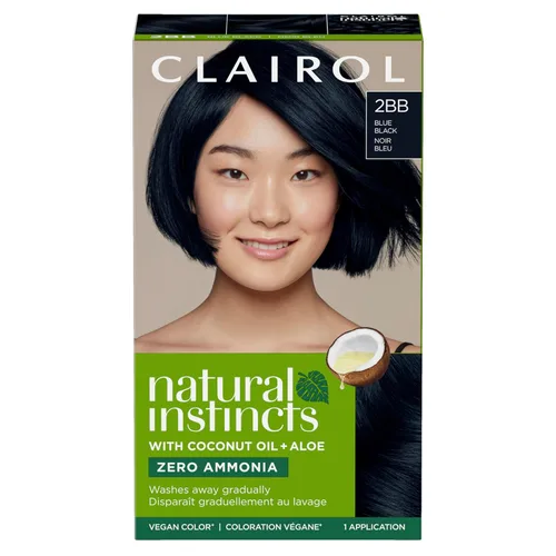Vista 32 de Clairol Natural Instincts - Tinte semipermanente para el cabello, color negro 2, paquete de 1 unidad