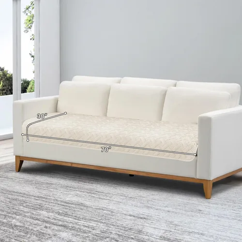Vista 2 de BOCTOPUG Funda para Cama de Perro para Mascotas - Mantas, Alfombras, Almohadillas para Protección de Sofá, Fundas Impermeables para Cama, Manta