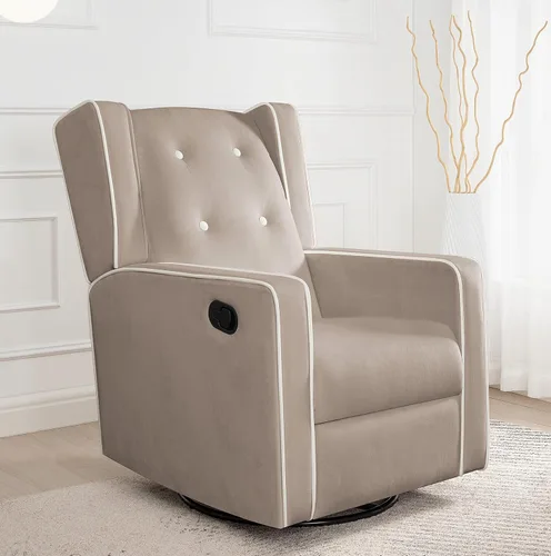 Vista 12 de Naomi Home Odelia - Sillón reclinable, mecedora, deslizador, giratorio