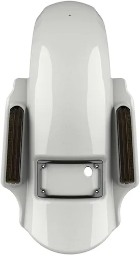 Vista 19 de Advanblack Dominator - Guardabarros trasero estirado para Harley Davidson Touring 2014+, deslizamiento de treet, Road Glide