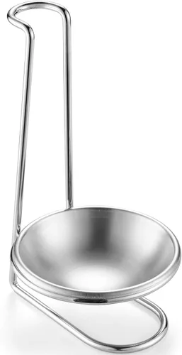 Vista 5 de Soporte vertical doble de acero para cucharas con cuencos de 4 pulgadas