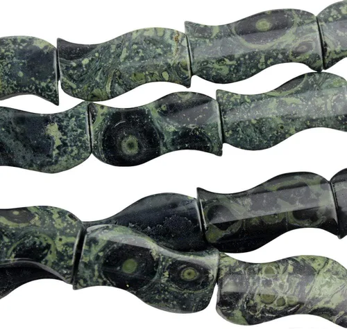 Vista 9 de Cuentas irregulares de piedra negra genuina de 6-7x8-0.394 in, cuentas naturales de piedras semipreciosas para hacer joyas, 15 pulgadas