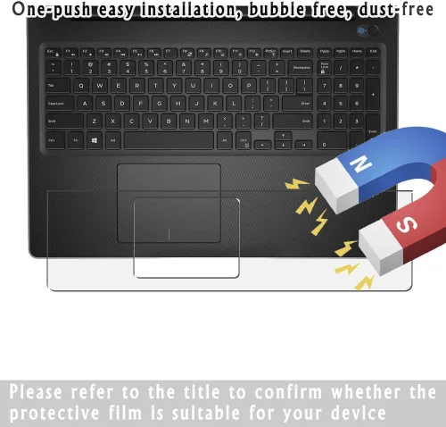 Vista 4 de Paquete de 2 protectores transparentes, compatibles con Chuwi FreeBook de 13.5 pulgadas, teclado táctil, panel táctil [no protectores de pantalla]