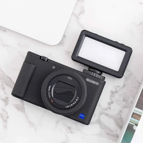 Vista 8 de Kiwifotos Mini luz de video LED para Sony ZV-1F ZV1F ZV-1 II ZV1 ZV-E10 II ZVE10 Canon PowerShot V1 EOS R50 V y más cámaras, accesorios de flash