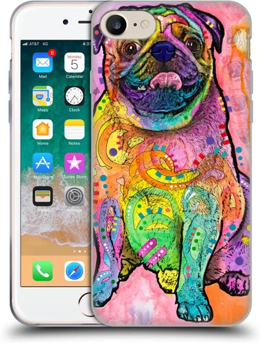 Vista 120 de Oficial Dean Russo perros 3 suave funda de Gel para Apple Iphone 7 Plus/8 Plus, Amy