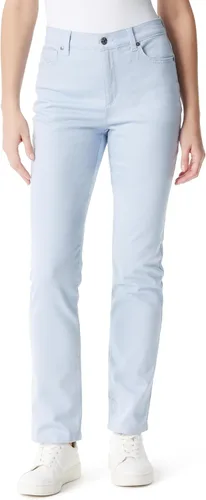 Vista 4 de Gloria Vanderbilt - Pantalones de mezclilla Amanda clásicos, de tiro alto y perneras cónicas petite para mujer Callisto