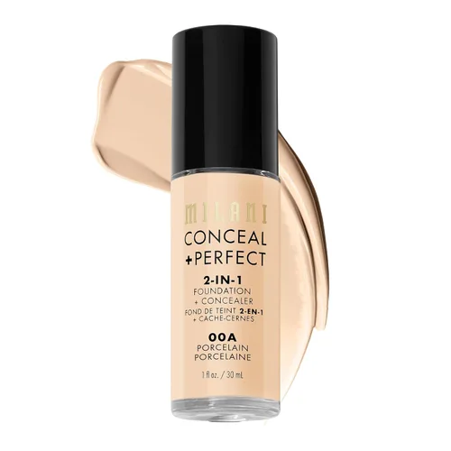 Vista 42 de Milani Conceal + Perfect - Maquillaje líquido de base, neutro ligero, 1