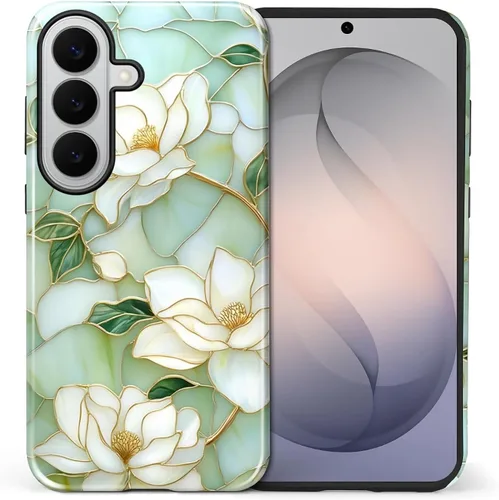 Vista 9 de Funda compatible con Samsung Galaxy S23, funda híbrida de protección rígida de 2 capas, a prueba de golpes, funda protectora resistente para Lata
