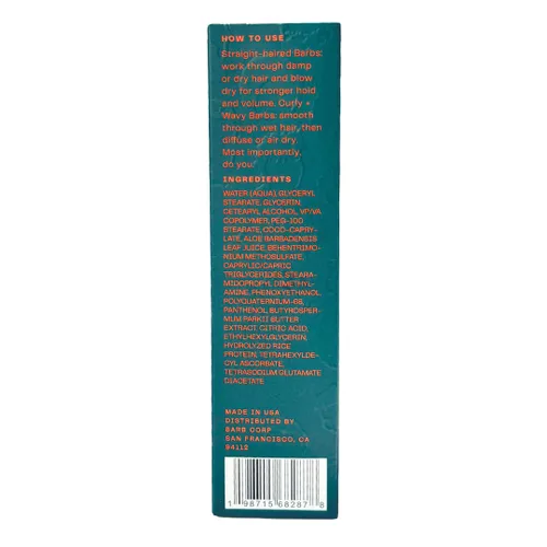 Vista 8 de Barb Styling Cream para mujeres y hombres – Crema de peinado suave para definición de rizos y control de encrespamiento – Acabado ligero y natural