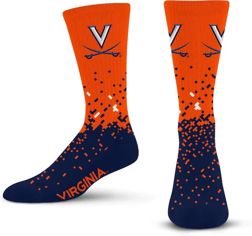 Vista 15 de For Bare Feet Calcetines de la NCAA para niños y niñas, unisex, Spray Zone Crew, para jóvenes