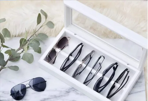 Vista 3 de OYOBox - Organizador de gafas de sol para gafas y gafas de sol