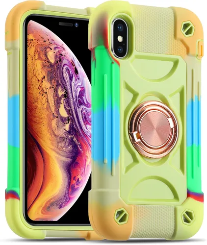 Vista 73 de MARKILL Compatible con iPhone Se3/iPhone Se2, Funda para iPhone 6/6S, Funda para iPhone 7/iPhone 8 de 4.7 Pulgadas con Soporte Anular, Funda