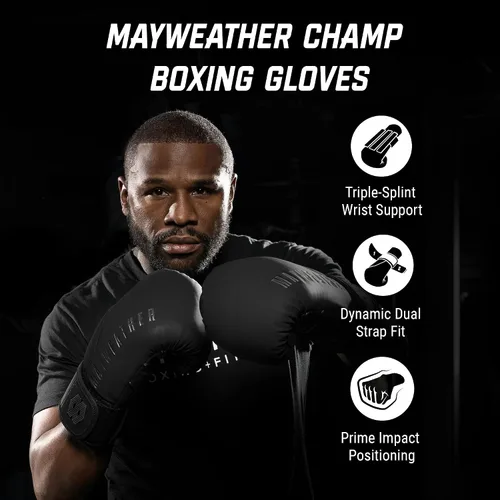 Vista 3 de Hayabusa Mayweather Champ - Guantes de boxeo para hombre y mujer