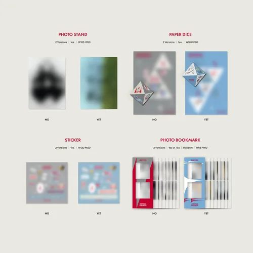 Vista 4 de The 1st Album Repackage - DIMENSIONANSWER (NO Ver.) Book Case+Photo Book+Lyric Book+Holder+CD-R+Photo Stand+Photo Card-A&B+Paper Dice+Sticker+Photo