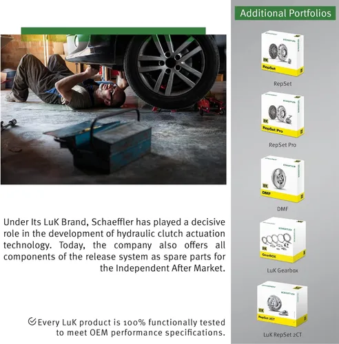 Vista 6 de Schaeffler LuK LMC607 Cilindro maestro de embrague, piezas de repuesto de liberación de embrague OEM