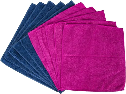 Vista 6 de EvriHome - Paños de limpieza de microfibra, atraen el polvo como un imán, paños en relieve, paquete de 10