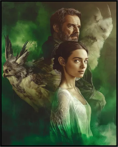 Vista 12 de Posterizer 1 pcs - movie superhero ensemble cast in action -1 - Movie & Cinema Art - Fantasy & Fiction Art - Living Room Bedroom Decor-08x10