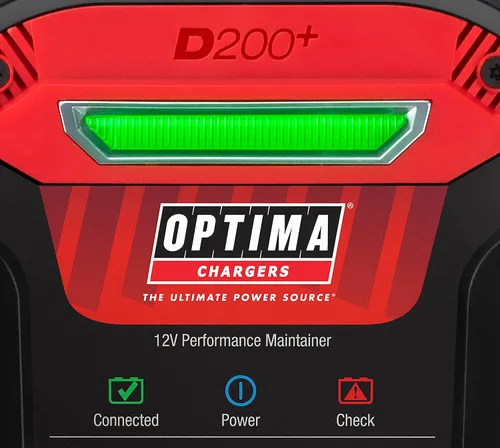 Vista 4 de OPTIMA® Mantenedor D200+ y cargador de litio para baterías de arranque