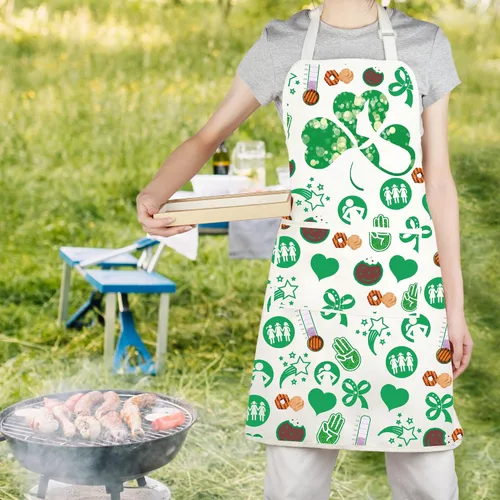 Vista 7 de TOBGBE Troop Leader Gifts Apron Dealer Pockets Apron for Chaos Coordinator Boss Manager Gift